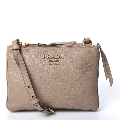 prada crossbody double zip